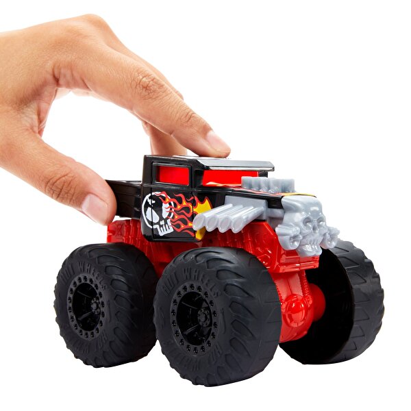 Hot Wheels Monster Trucks 1:43 Ölçekli Kükreyen Araçlar Bone Shaker HDX61