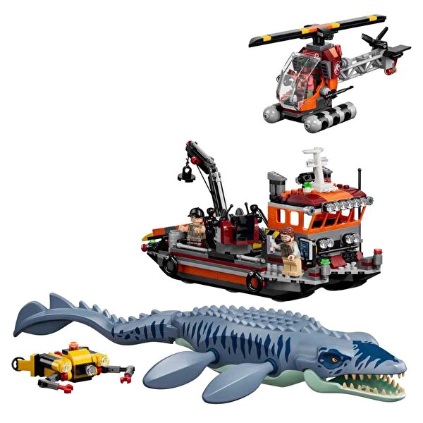 LEGO Jurassic World Mosasaurus Dinozor Tekne Saldırısı 77983