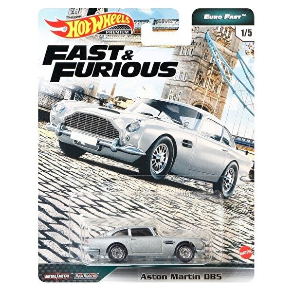 Hot Wheels Hızlı ve Öfkeli 1:64 Premium Arabalar Aston Martin DB5 GPK55
