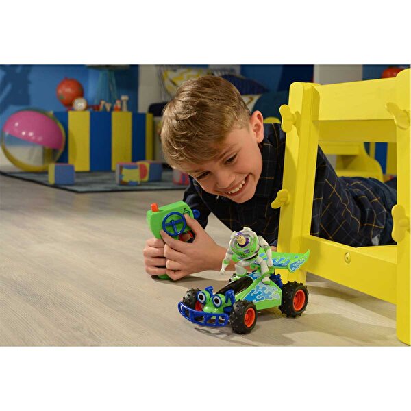 Toy Story 4 Kumandalı Buggy Buzz Lightyear Figürlü 1:24 Araba