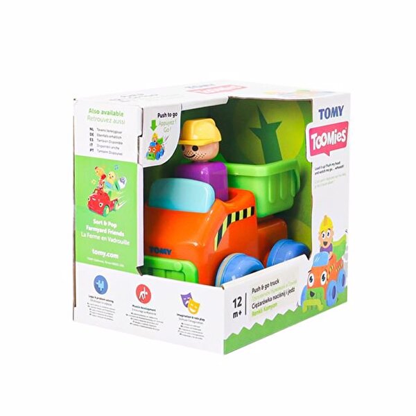 Toomies Renkli Araçlar Turuncu Kamyon