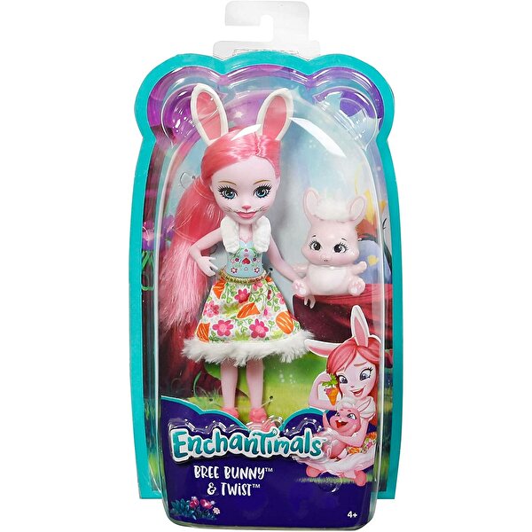 Enchantimals Ana Karakter Bebekler Bunny ve Twist DVH88