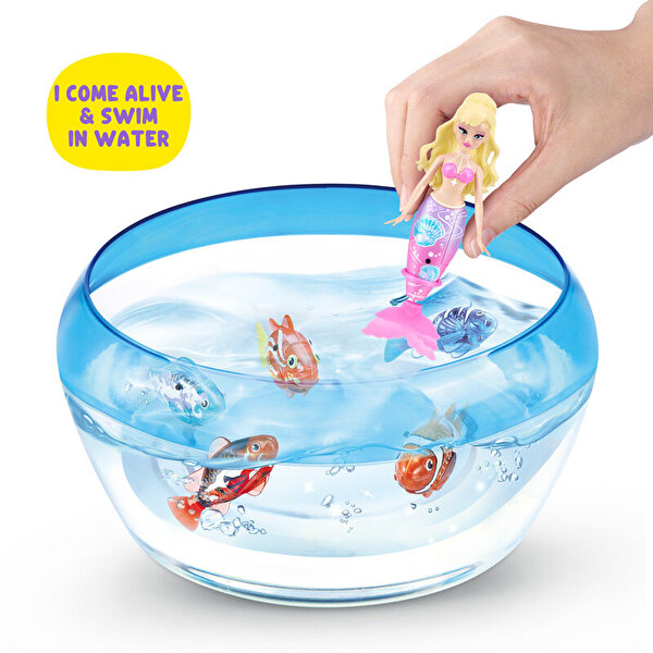 Hareketli Pets Alive Yüzen Denizkızı 9567UQ1 Sarı Saçlı
