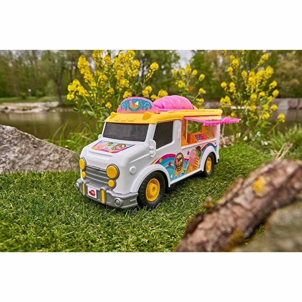 Dickie Sesli ve Işıklı Dondurma Arabası