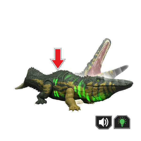 Jurassic World Kükreyen Dinozor Figürü Stomatosuchus JKL82