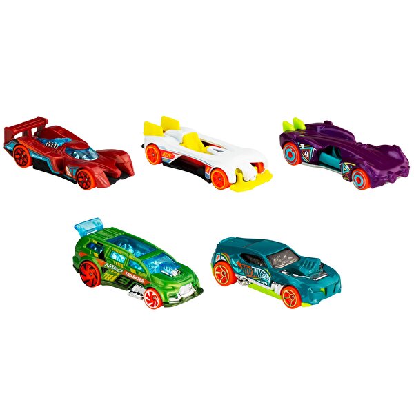 Hot Wheels Beşli Araba Seti Hot Wheels Action HTV45