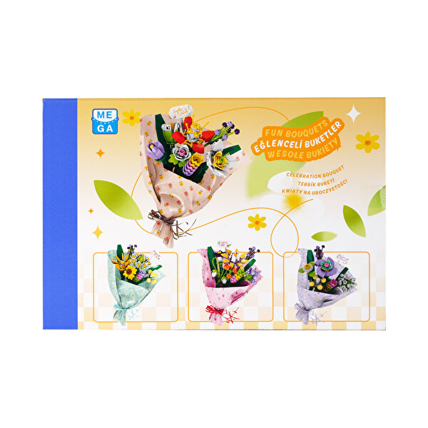 Fun Bouquets Eğlenceli Buketler Serisi Tebrik Buketi Blok Seti 179 Parça