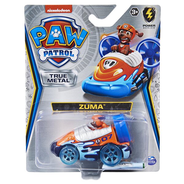 Paw Patrol Die-Cast Araçlar (Mighty Pups) Power Series Zuma