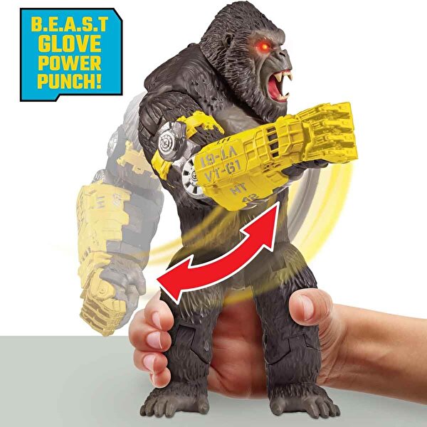 Godzilla ve Kong Sesli Işıklı Figür Mega Punching Kong 33 Cm