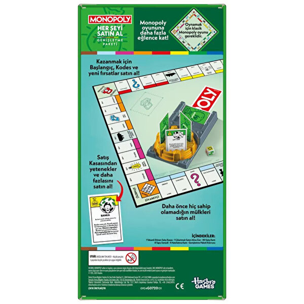 Monopoly Her Şeyi Al Genişletme Paketi