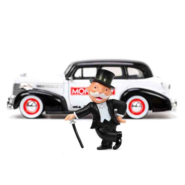 Jada Mr. Monopoly 1939 Chevy Master Araç