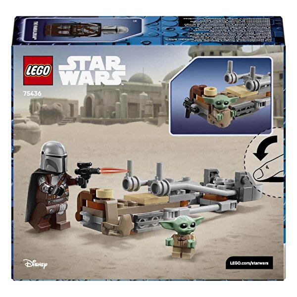 LEGO Star Wars Mandalorian ve Grogu’nun Hız Motoru 75436
