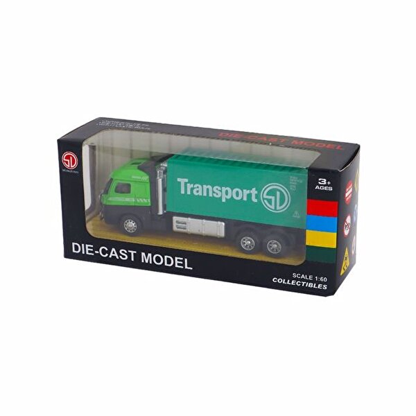 Çek Bırak 1:60 Nakliye Aracı Yeşil