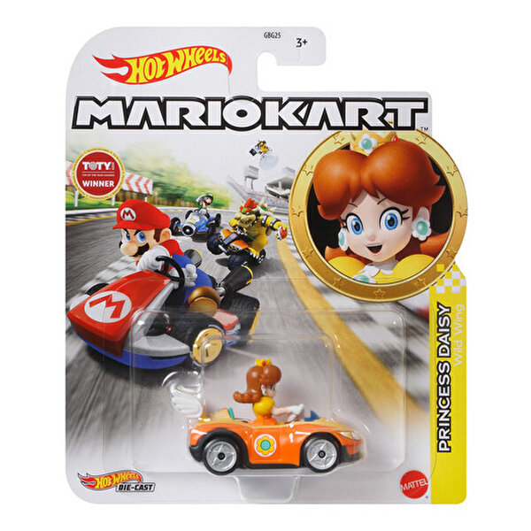 Hot Wheels Mario Kart Karakter Araçlar Princess Daisy GRN14