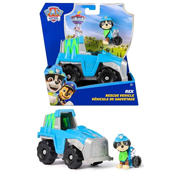 Paw Patrol Rex ve Kurtarma Aracı