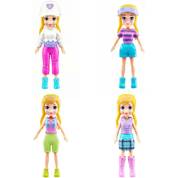 Polly Pocket ve Arkadaşları Farklı Moda Aksesuarları Oyun Setleri JCB23