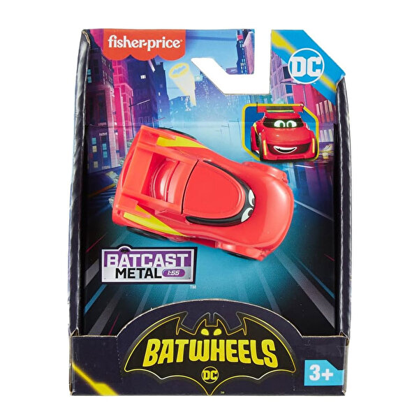 Fisher Price Dc Batwheels 1:55 Ölçekli Arabalar Redbird The Racecar