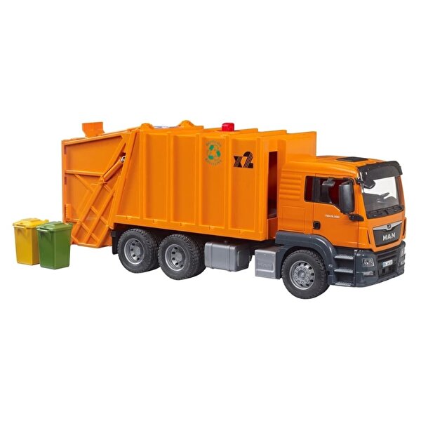 Bruder Man Tgs Çöp Kamyonu (Turuncu) BR03760