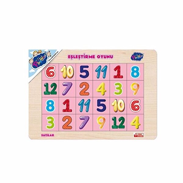 Ahşap Eğitici Eşleştirme Oyunu Karışık 2