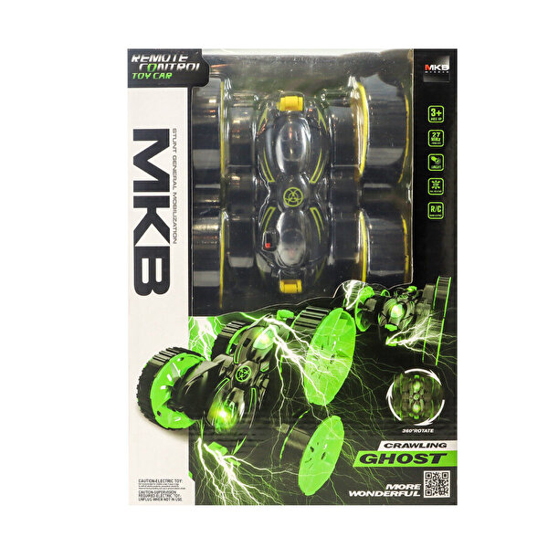 Uzaktan Kumandalı Crawling Ghost Akrobatik Araba 5588-709 Sarı