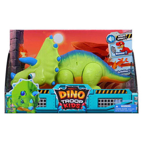 Dino Troop Kids Sesli Triceraptor