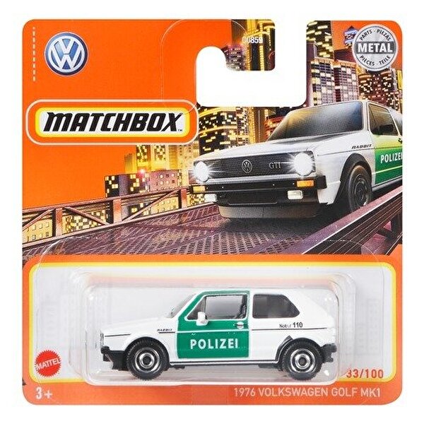 Matchbox Tekli Arabalar 1971 Volkswagen Golf M1 GXM51