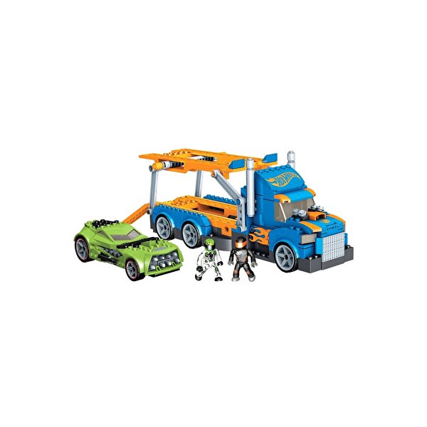Hot Wheels Mega Bloks Taşıyıcı Tır ve Aracı