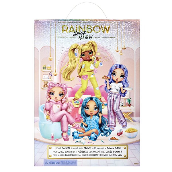 Rainbow High Jr. High Pijama Partisi Bebeği Skyler Bradshaw