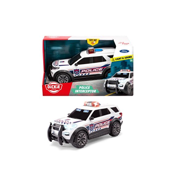 Dickie Sesli ve Işıklı Ford Police Interceptor Aracı