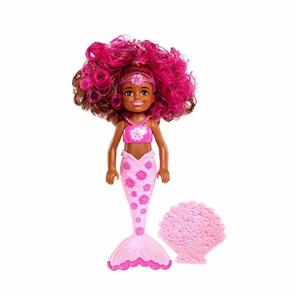 Barbie Color Reveal Renk Değiştiren Sürpriz Chelsea Gökkuşağı Deniz Kızı HDN75