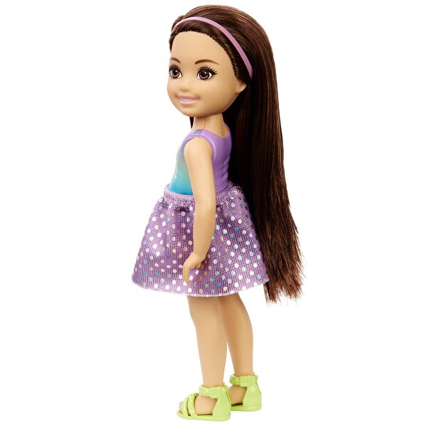 Barbie Aksesuarlı Chelsea Bebekler Unicorn Desenli Tişörtlü GXT39