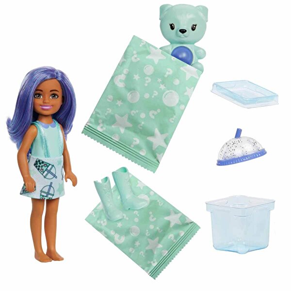 Barbie Chelsea POP Reveal Boba Çayı Serisi HRK63