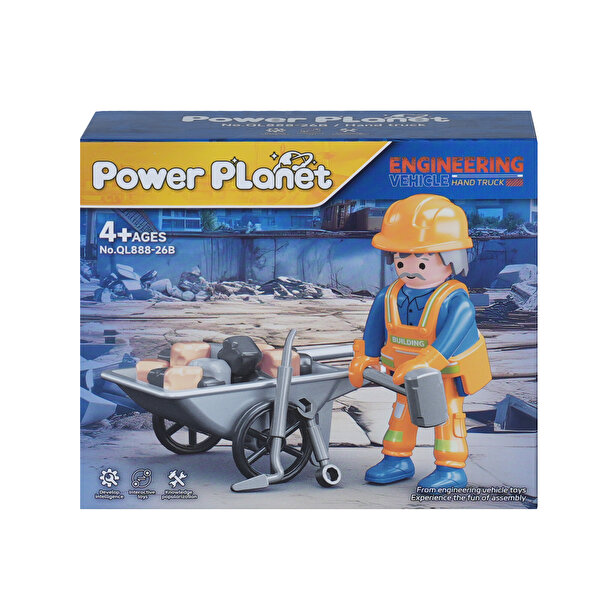Power Planet İnşaat Ustası Oyun Seti B
