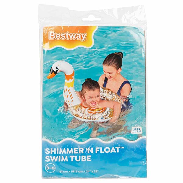 Bestway Simli Kuğu Can Simidi 61 Cm