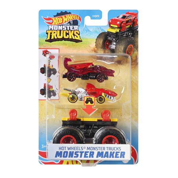 Hot Wheels Monster Trucks Dev Tekerlek Ustası Serisi GWW18