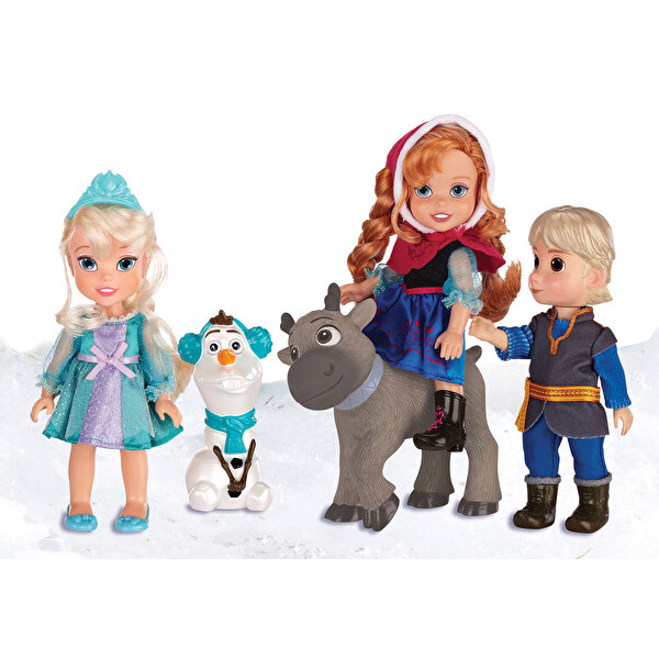 Frozen Bebekler 15 cm 5'li Paket