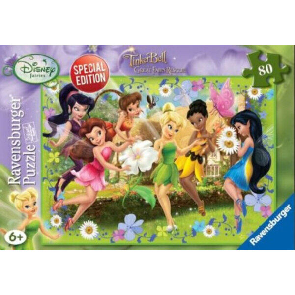 Ravensburger Puzzle 80 Parça Tinker Bell ve Periler