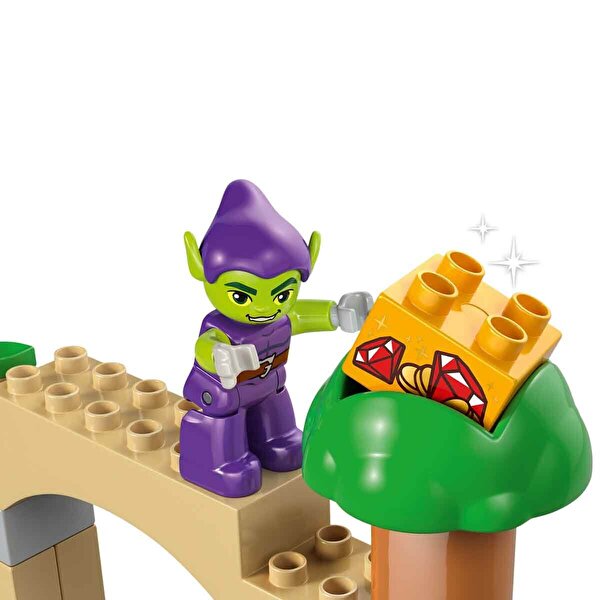 LEGO DUPLO Dinozor Spidey-Rex, Yeşil Goblin’e Karşı 10463