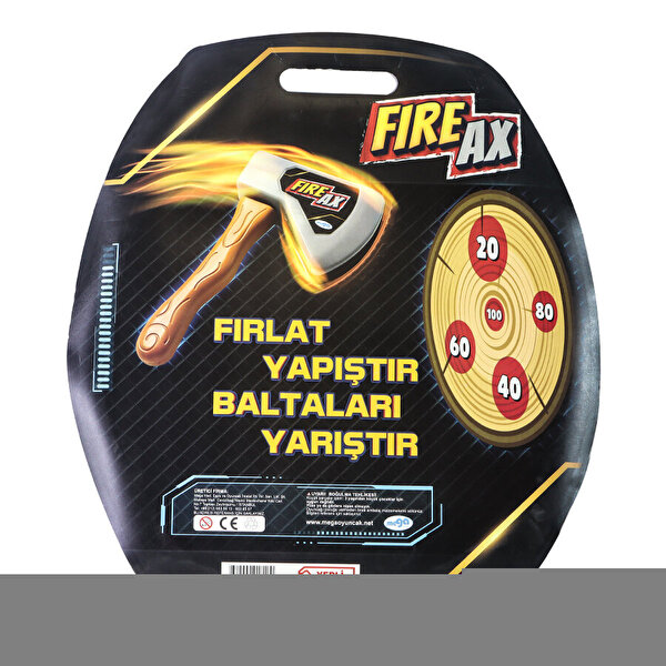 Mega Hedefli Cırtlı Balta Seti