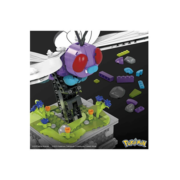 Mega Pokemon Kinetik Butterfree HKT22
