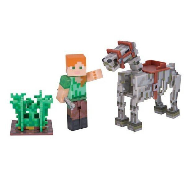 Minecraft Alex Ve İskelet Atı -16601