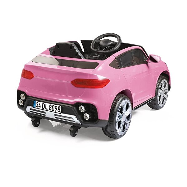 Dolu Grand Suv 12V Pembe Akülü Araba
