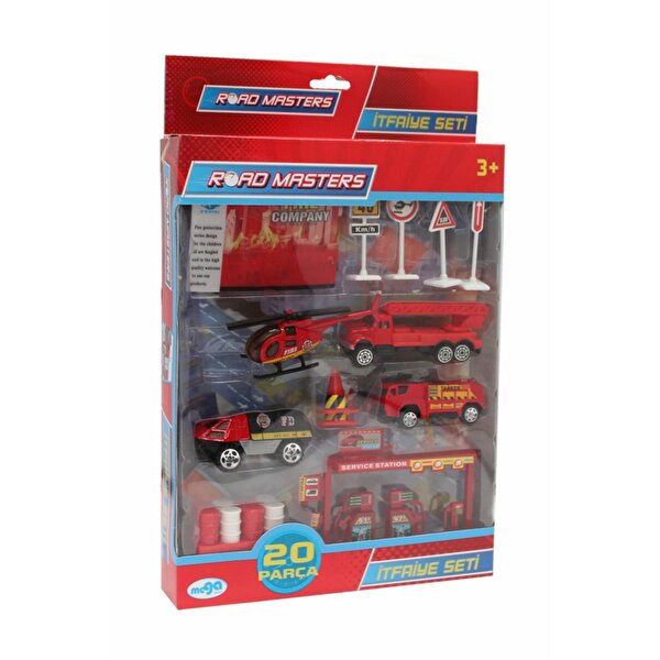 Die Cast İtfaiye Seti 20 Parça