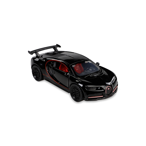Çek Bırak 1:36 Metal Spor Araba Siyah