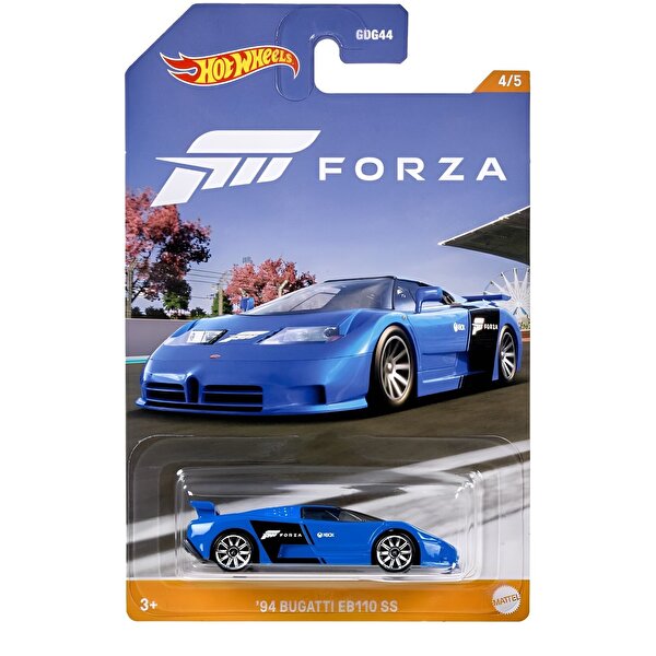 Hot Wheels Temalı Arabalar Auto Forza 94 Bugatti EB110 SS HLK26