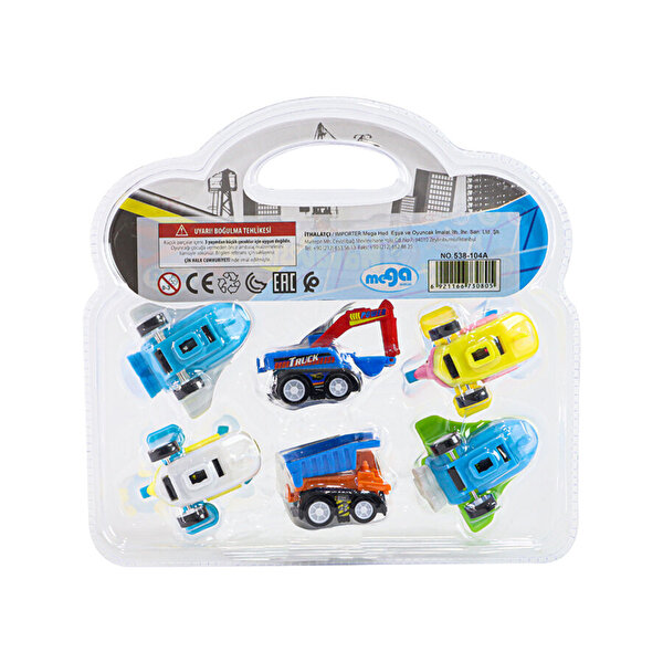 Altılı Çek Bırak Araçlar Seti