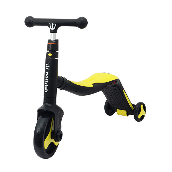 Hattrick Pedallı Scooter Sarı Siyah SCS160