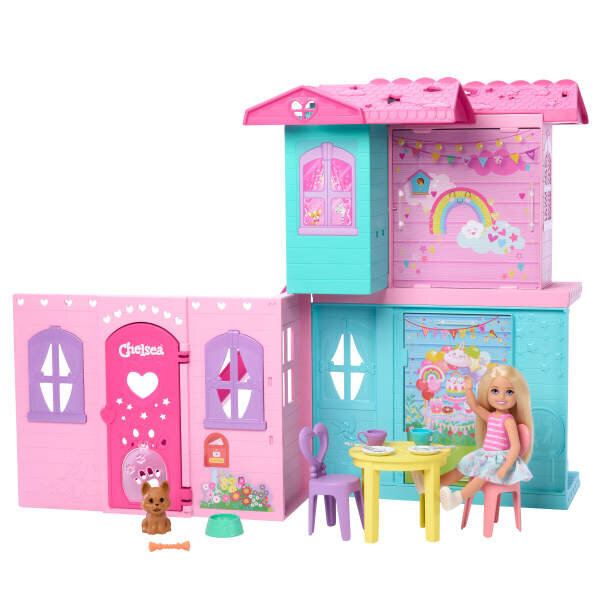 Barbie Chelsea Açılır Bebek Evi JFW49