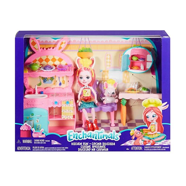 Enchantimals Oda ve Bebek Oyun Setleri Twist Tavşancık ve Tavşan Bree FRH47