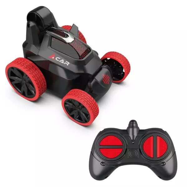 Uzaktan Kumandalı Akrobatik Zıppır Şarjlı Araba Kırmızı